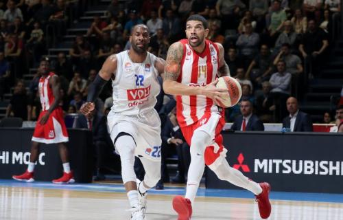 Budućnost je na gostovanju pobedila Crvenu zvezdu u prvoj finalnoj utakmici regionalne Aba lige u borbi za trofej i plasman u Evroligu. 80:76 (22:25, 16:12, 19:26, 19:17) Budućnost utišala "Pionir" i pobedila u prvoj utakmici finala u Beogradu