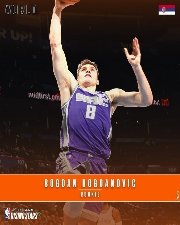 Bogdanović u Timu sveta na Ol-staru