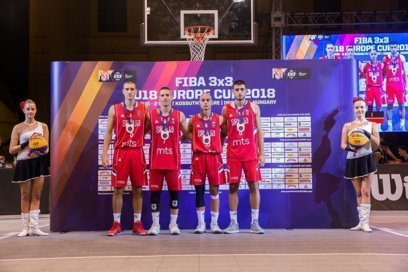 Srebro za 3x3 juniore na Evropskom prvenstvu